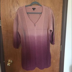 Torrid Ombré Knit Sweater 2X